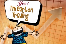 Carbon trading graphic
