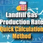 Featured image with text: "Landfill Gas Production Rate Quick Calculation Method".