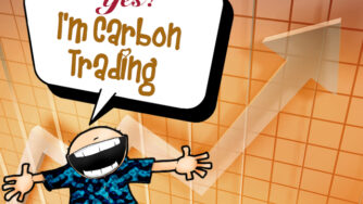 Carbon trading graphic