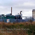 Image of a landfill gas power plant.