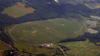 Image shows a landfill where these is no need evident for Landfill Gas Migration Control nor landfill gas testing methods.