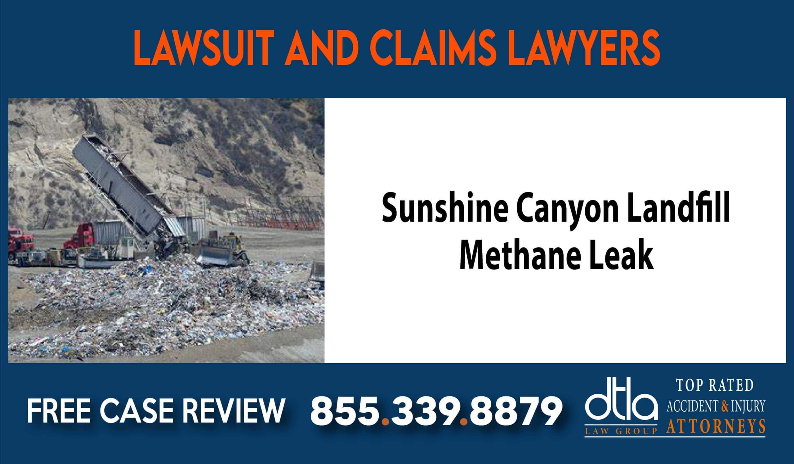 Old attorney ad about the Sunshine Canyon methane leak. Old attorney ad about the Sunshine Canyon methane leak.