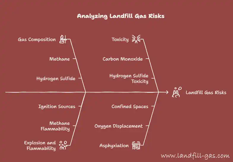 Risks of Landfill Gas - toxicity tree