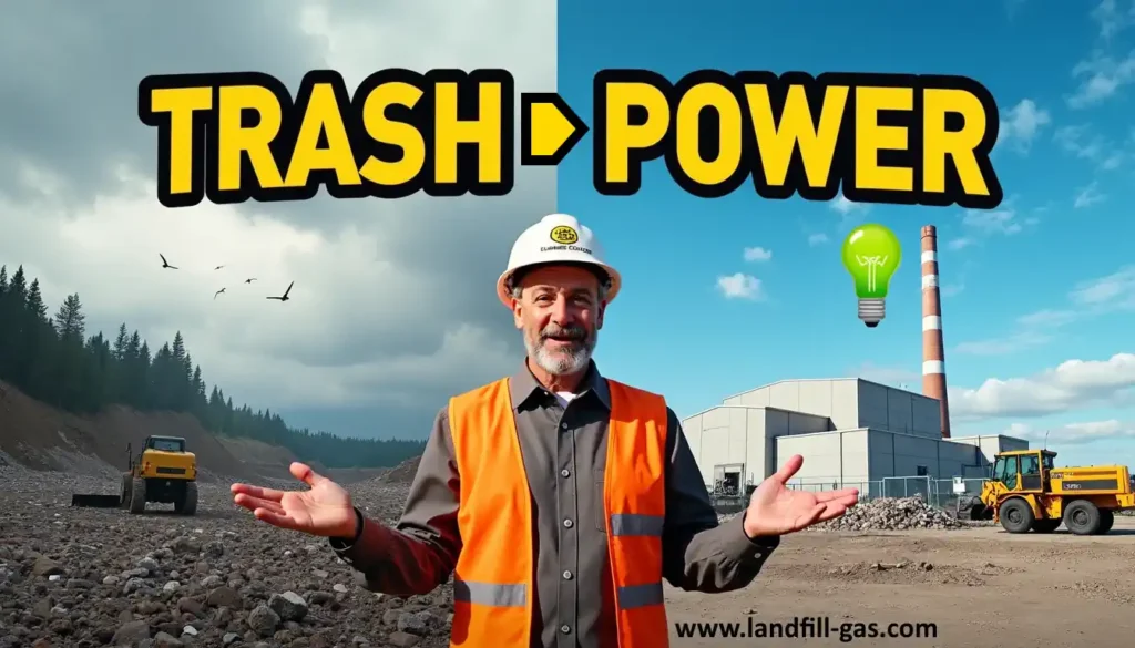 What is Landfill Gas -EfW is Trash to Power