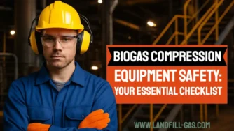 Biogas Compression Equipment Safety Checklist article featured image.