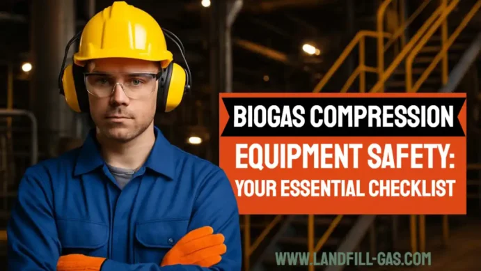 Biogas Compression Equipment Safety Checklist article featured image.