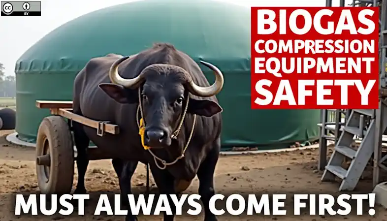 Biogas Compression Equipment Safety must always come first - Banner.