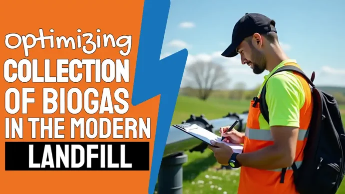 Featured Image with text: "Optimizing Biogas Collection in Modern Landfills"