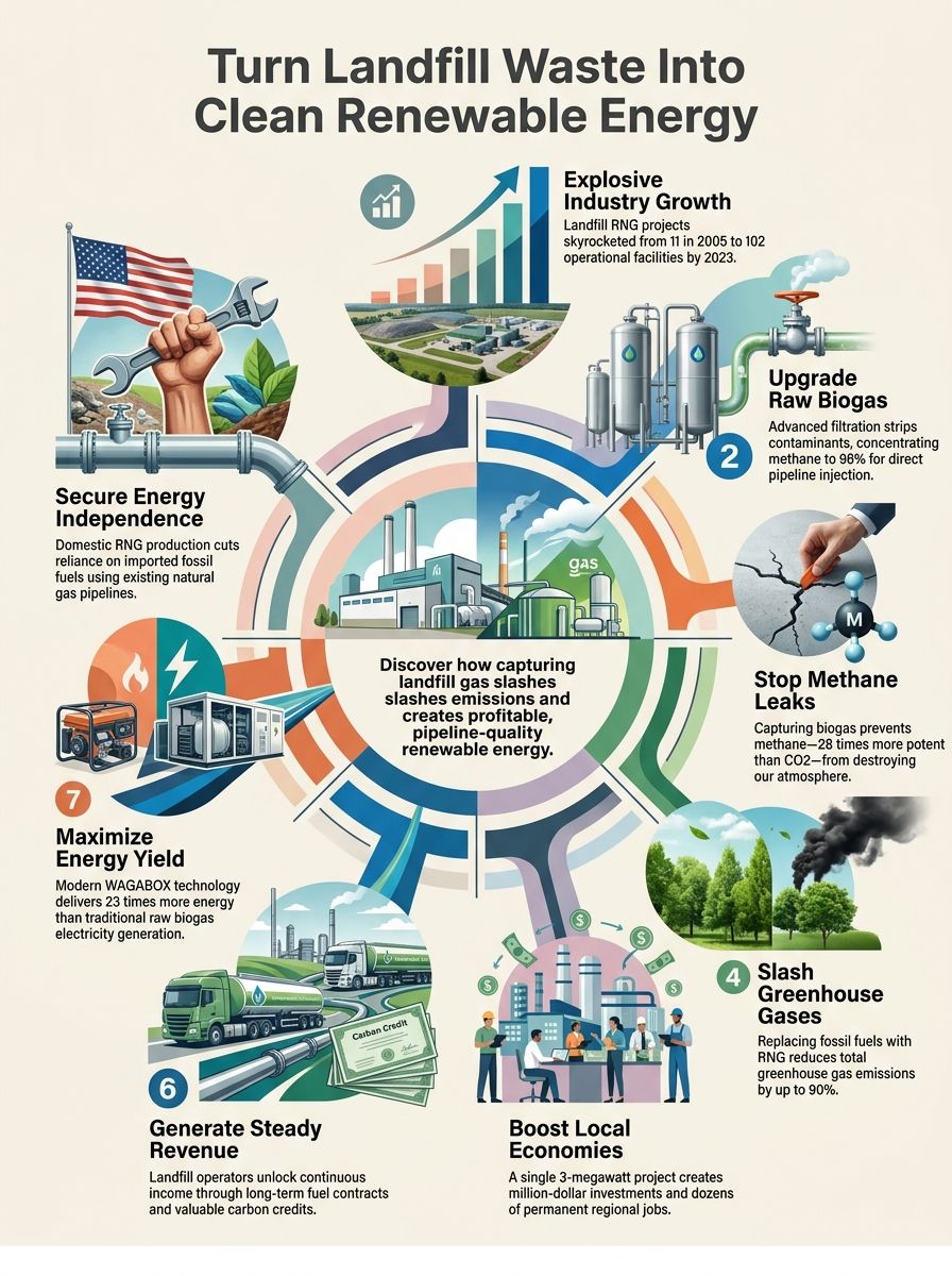 Landfill RNG Cuts Emissions And Turns Waste Into Renewable Energy
