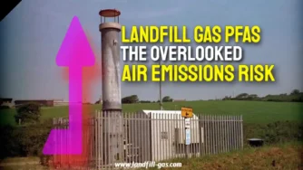 Featured image text Landfill Gas PFAS overlooked air emissions risk.