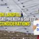 Featured image with text UK Landfill Gas Health & Safety Considerations.