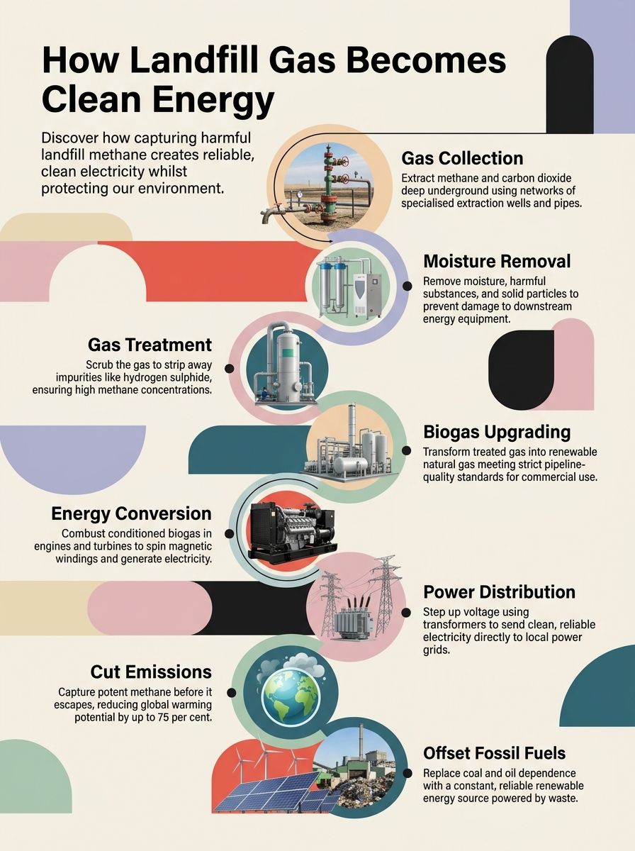How The Landfill Gas To Energy Process Works