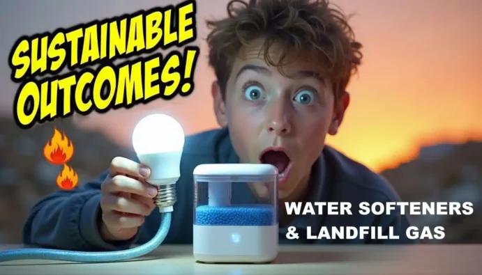 Home Water Softeners and Landfill Gas Have Sustainable Outcomes.