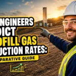 Featured image with text: HOW ENGINEERS PREDICT LANDFILL GAS PRODUCTION RATES.