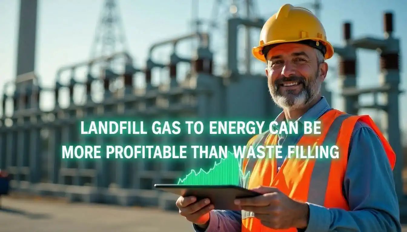 EU Landfill Operators do say that LFGtE can be more profitable than waste filling in landfills.