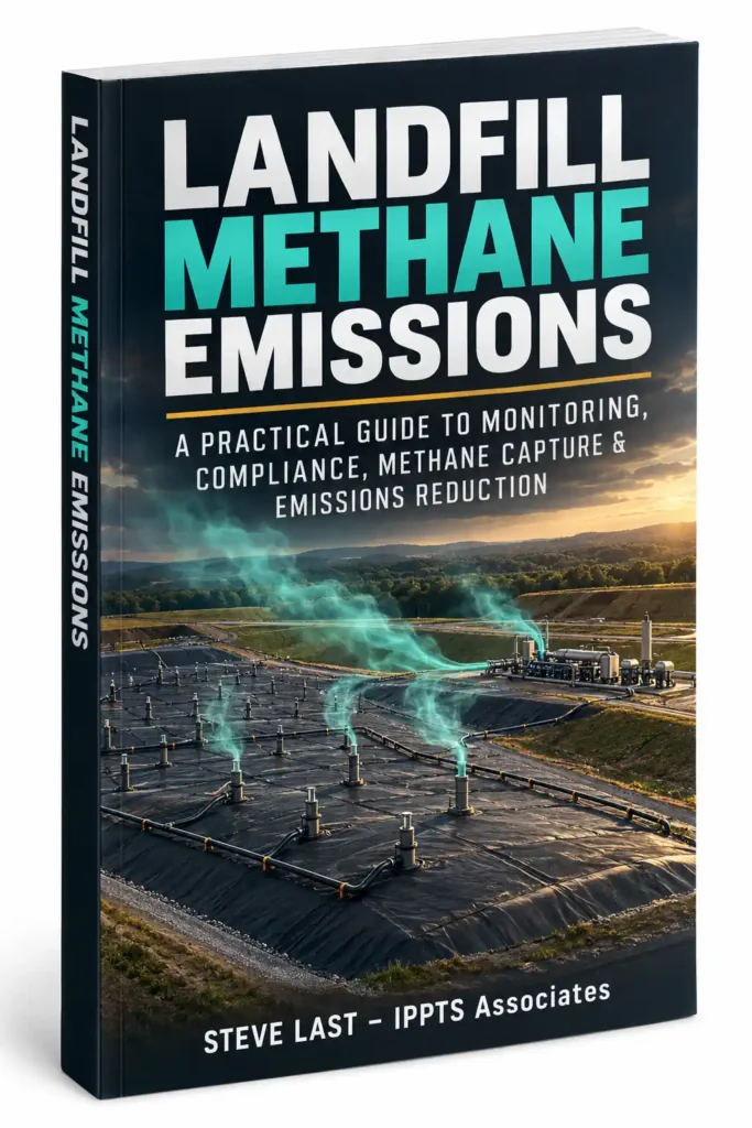 Landfill methane Emissions eBook 3D Cover